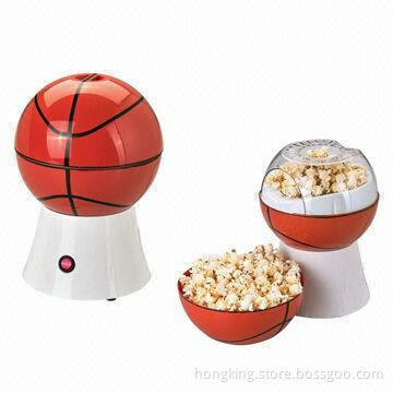 Popcorn Makers with 1,200W Power and Basketball Design